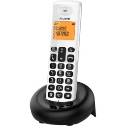 Alcatel E160 dect telefon feher