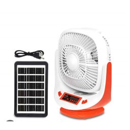 Újratölthető Napelemes Ventilátor Hangszóróval EP-008