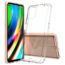 SHOCK Extra strapabíró burkolat Motorola Moto G9 Plus átlátszó