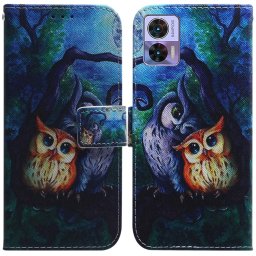ART pénztárca borító Motorola Edge 30 Neo OWL