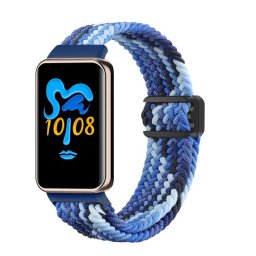 BRAIDED Nylon szíj Honor Band 10 / Honor Band 9 COLORFUL BLUE