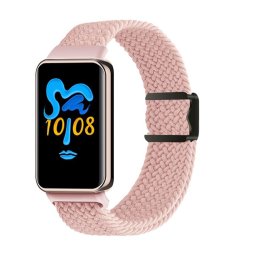 BRAIDED Nylon szíj Honor Band 10 / Honor Band 9 rózsaszín