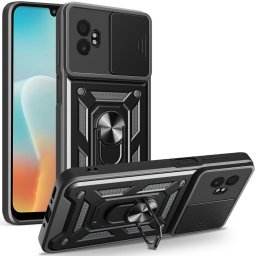 RING CAMERA Borító tartóval Samsung Galaxy Xcover 7 Pro fekete színben