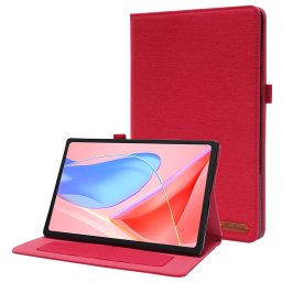 FABRIC Flip tok Lenovo Tab 10.1 piros színben
