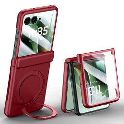 KICKSTAND MAGSAFE Védőtok állvánnyal Motorola Razr 60 Ultra piros színben