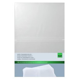 SIGEL Étlaptartó betét, A4, SIGEL, áttetsző