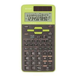 SHARP Számológép, tudományos, 273 funkció, SHARP "EL-531", zöld