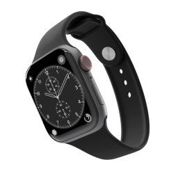 Öv gravírozással Apple Watch 46 mm (10.series) - Fekete