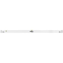 NEO TOOLS Ölesléc, 200cm - 2 libella, vízszintes, függőleges, Minimum rendelés: 3db 72-523