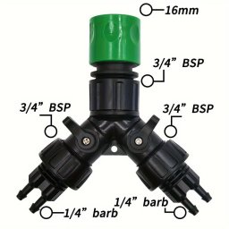 Kerti csepegtető öntöző csap adapter 4-utas elosztó