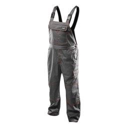 NEO TOOLS Kantáros Munkásnadrág, BASIC, L/52, 35% pamut, 65% polyester, 245 g/m2, térdprotektor zseb, L 81-430-L