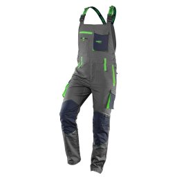 NEO TOOLS Kantáros Munkásnadrág, PREMIUM, 100% pamut, hasadásgátló szövet, S 81-247-S