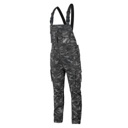 NEO TOOLS Kantáros, terepmintás Munkásnadrág, CAMO URBAN, 60% pamut, 37% poliészter, 3% elasztán, L 81-252-L