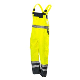 NEO TOOLS Láthatósági kantáros munkanadrág, sárga, S 81-775-S