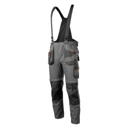 NEO TOOLS Munkanadrág, kantáros, 6 az 1-ben, 100% pamut, L 81-321-L