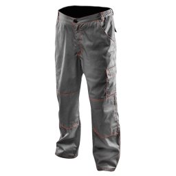 NEO TOOLS Munkásnadrág, BASIC, S/48, 35% pamut, 65% polyester, 245 g/m2, Többfunkciós zsebek, térdprotektor zseb, S 81-420-S