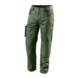 NEO TOOLS Olíva Munkásnadrág, CAMO, 60% pamut, 40% polyester, 255 g/m2, L 81-222-L