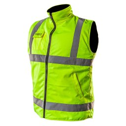 NEO TOOLS Kifordítható láthatósági Munkavédelmi mellény, L 81-520-L