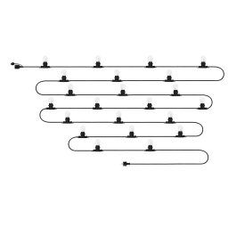 NEO TOOLS Kerti fényfüzér, 20m, 22db E27 led ízzóval, 230V 99-106
