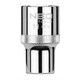 NEO TOOLS Dugókulcs 11mm, 1/2", 6 pontos, SUPERLOCK 25 év garanciával 08-011