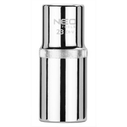 NEO TOOLS Dugókulcs 23mm, 1/2", hosszú, 6 pontos, SUPERLOCK 25 év garanciával 08-058
