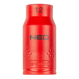 NEO TOOLS Dugókulcs 6-lapú 1/2" 12mm 1000V, szigetelt 25 év garanciával 01-183