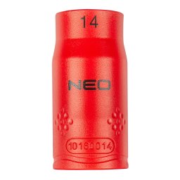 NEO TOOLS Dugókulcs 6-lapú 1/2" 14mm 1000V, szigetelt 25 év garanciával 01-185