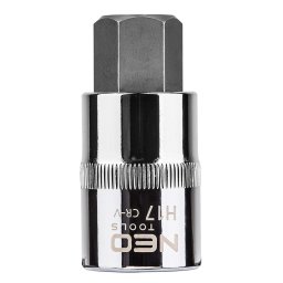 NEO TOOLS Imbusz dugókulcs 1/2'' H17, 55mm 25 év garanciával 08-777