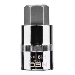 NEO TOOLS Imbusz dugókulcs 1/2'' H19, 55mm 25 év garanciával 08-778
