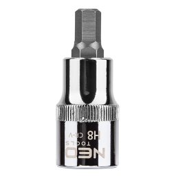 NEO TOOLS Imbusz dugókulcs 1/2'' H8, 55mm 25 év garanciával 08-773