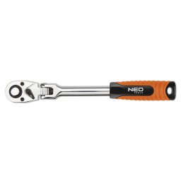 NEO TOOLS Racsnis kulcs 1/2", 285mm, FLEXIBILIS, DIN 3122 25 év garanciával 08-519