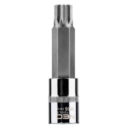 NEO TOOLS Spline dugókulcs 1/2", M16x100mm 25 év garanciával 08-746