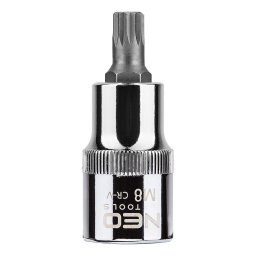 NEO TOOLS Spline dugókulcs 1/2", M8x55mm 25 év garanciával 08-732