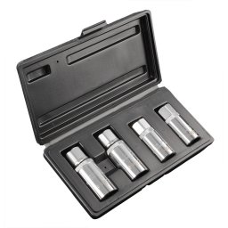 NEO TOOLS Tőcsavar-kihajtó készlet, 1/2", 4db, 6-12mm (M6-M12) 25 év garanciával 09-608