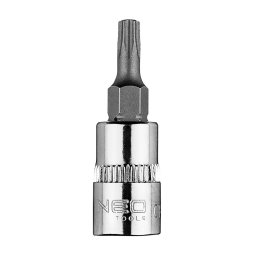 NEO TOOLS Torx dugókulcs 1/4" 37mm TX20 10-324