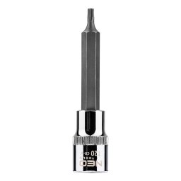 NEO TOOLS Torxdugókulcs 1/2'' T20, 100mm 25 év garanciával 08-760