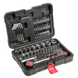 Top Tools Dugókulcskészlet + bitkészlet 3/8", 63db 38D515