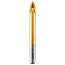 GRAPHITE Univerzális 4 élű üvegfúró, fa, műanyag, fém, kőzet, kerámia fúráshoz, 10mm 56H406