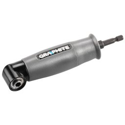 GRAPHITE Sarok adapter 90°, akkus fúrókhoz, 1/4” (6,35mm) Mágneses befogó, jobb és bal forgásirány 2 év garanciával 55H931