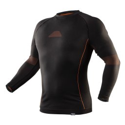 NEO TOOLS Thermo aláöltözet felső, hosszú ujjú CARBON, L/XL 81-663-L/XL