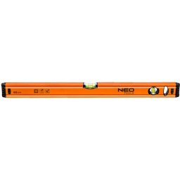 NEO TOOLS Vízmérték 60cm, 2 libella, 1 mart talp 25 év garanciával 71-062