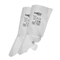 NEO TOOLS Hegesztő lábszárvédő, bőr, 2A1, tépőzáras 97-673