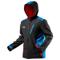 NEO TOOLS Softshell Munkavédelmi kabát, Víz- és szélálló, HD+, vízállóság:5000mm, Lélegző:3000g/m2/24h, L 81-558-L