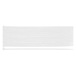 NEO TOOLS Kábelkötegelő, gyorskötöző, EXTREME, UV álló, fehér, 2,5x100mm, 100db/cs 01-647