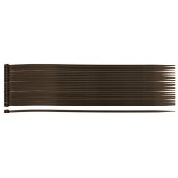NEO TOOLS Kerti kötegelő, gyorskötöző 2,5x200mm, 50db, barna 15-976