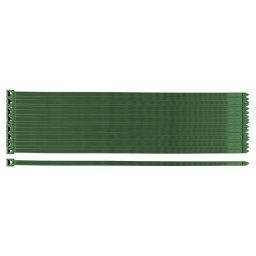NEO TOOLS Kerti kötegelő, gyorskötöző 7,6x380mm, 50db, zöld 15-971