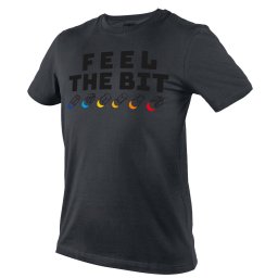 NEO TOOLS Munkavédelmi póló, FEEL THE BIT, 100% pamut, 180g/m2, XXL 81-641-XXL