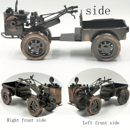 Öntött vas vintage traktor modell