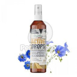 Active Drops lenmag-, kendermag- és feketeköménymag-olaj keverék 200 ml