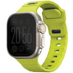 UNIQ Stride szíj Apple Watch 42 / 44 / 45 / 49 mm - limezöld